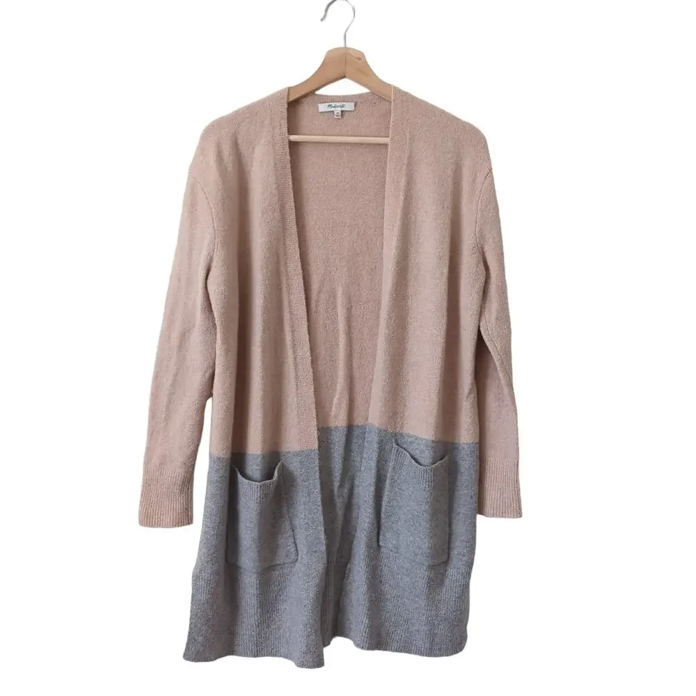 Madewell Women's Longline Cardigan Sweater‎ Size XS Oversized Coziest Yarn Kent